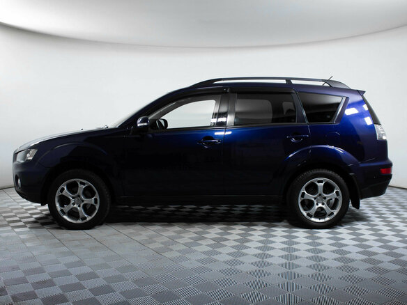 2012 Mitsubishi Outlander II Рестайлинг, синий - вид 7