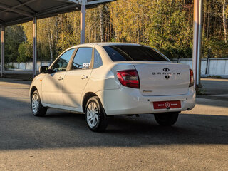 2013 Lada (ВАЗ) Granta I, белый, 479900 рублей, вид 5