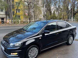 2019 Volkswagen Polo V Рестайлинг, чёрный, 1000000 рублей, вид 3
