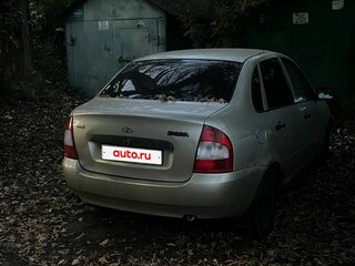 2007 Lada (ВАЗ) Kalina I, жёлтый, 80000 рублей, вид 2