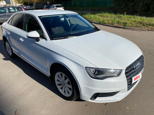 2014 Audi A3 III (8V), белый, 1550000 рублей - вид 3