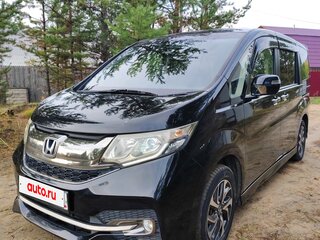 2015 Honda Stepwgn V, чёрный, 1950000 рублей, вид 1