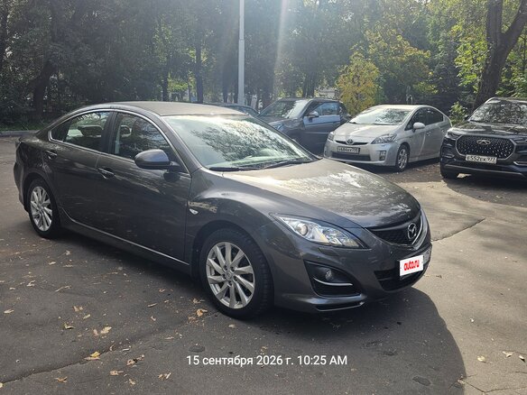2011 Mazda 6 II (GH) Рестайлинг, серый, 1400000 рублей - вид 3