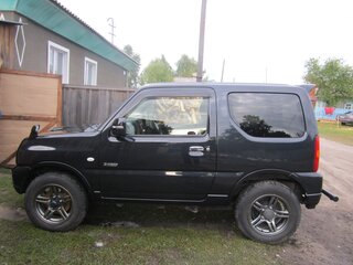 2013 Suzuki Jimny Kei car III Рестайлинг 2, чёрный, 990000 рублей, вид 4