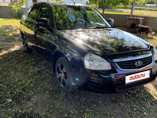 2013 Lada (ВАЗ) Priora I Рестайлинг, чёрный, 320000 рублей, вид 3