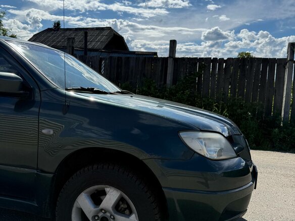 2003 Mitsubishi Outlander I, зелёный, 420000 рублей - вид 17