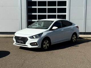 2018 Hyundai Solaris II, белый, 1441000 рублей, вид 1