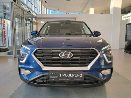 2021 Hyundai Creta II, синий, 2080000 рублей, вид 2