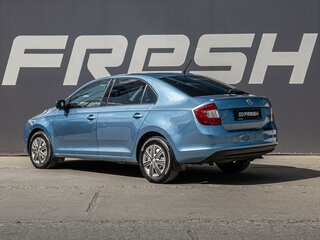 2014 Skoda Rapid I, синий, 849000 рублей, вид 2