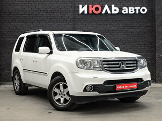 2012 Honda Pilot II Рестайлинг, белый, 1999000 рублей, вид 3