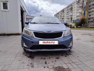 2014 Kia Rio 5-speed III, голубой, 450000 рублей, вид 1