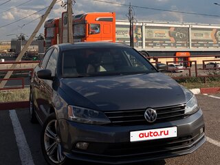 2016 Volkswagen Jetta VI Рестайлинг, серый, 1370000 рублей, вид 3