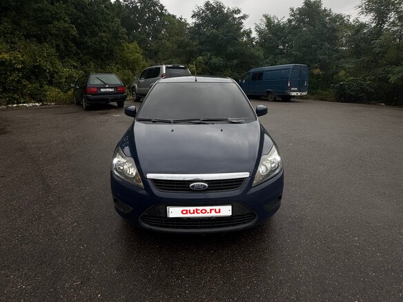 2008 Ford Focus II Рестайлинг, синий - вид 1