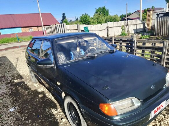2004 Lada (ВАЗ) 2114, зелёный, 95000 рублей - вид 4