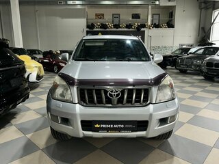 2008 Toyota Land Cruiser Prado 4-speed 120 Series Рестайлинг, серебристый, 2399000 рублей, вид 2
