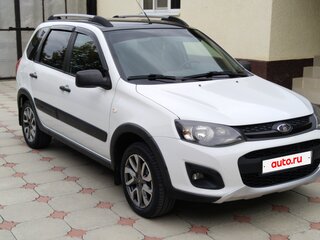 2016 Lada (ВАЗ) Kalina Cross II, белый, 620000 рублей, вид 1
