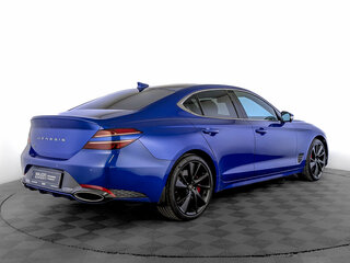 2022 Genesis G70 I Рестайлинг, синий, 4000000 рублей, вид 5