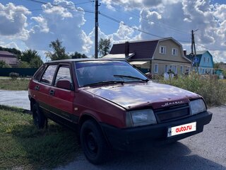 1997 Lada (ВАЗ) 2109, пурпурный, 40000 рублей, вид 1