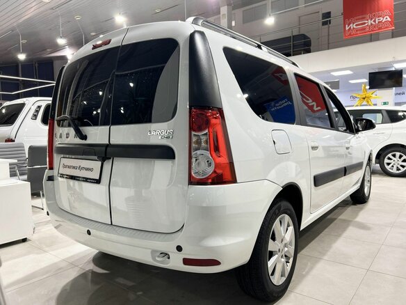 2026 Lada (ВАЗ) Largus CNG I Рестайлинг, белый - вид 4