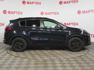 2021 Kia Sportage IV Рестайлинг, чёрный, 2450000 рублей, вид 4