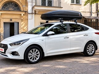 2018 Hyundai Solaris II, белый, 1750000 рублей, вид 3
