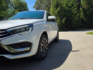 2023 Lada (ВАЗ) Vesta I Рестайлинг (NG), белый, 1330000 рублей, вид 1