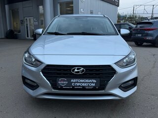 2017 Hyundai Solaris II, серый, 1285000 рублей, вид 3