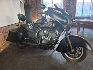2017 Indian Chieftain, чёрный, 860000 рублей, вид 2