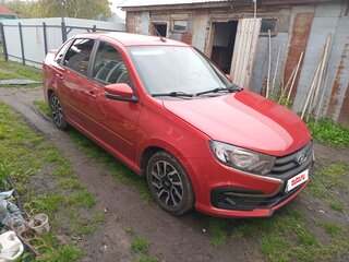 2022 Lada (ВАЗ) Granta Drive Active I Рестайлинг, красный, 810000 рублей, вид 2