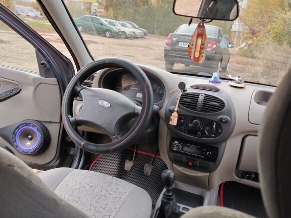 2007 Lada (ВАЗ) Kalina I, синий, 170000 рублей - вид 5