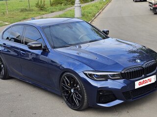 2021 BMW 3 серии 318d VII (G2x), синий, 3550000 рублей, вид 1