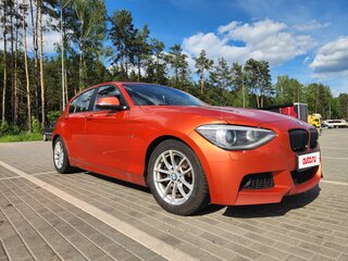 2012 BMW 1 серии 120d II (F20/F21), оранжевый, 1127509 рублей, вид 4