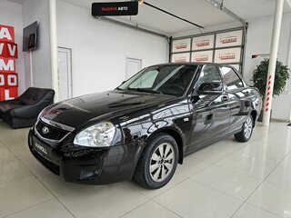 2009 Lada (ВАЗ) Priora I, чёрный, 415000 рублей, вид 1