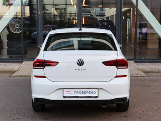2022 Volkswagen Polo VI, белый, 1657000 рублей, вид 5
