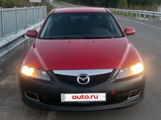 2006 Mazda 6 I (GG) Рестайлинг, красный, 250000 рублей, вид 1