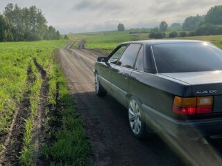 1990 Audi 100 III (C3) Рестайлинг, чёрный, 270000 рублей, вид 3