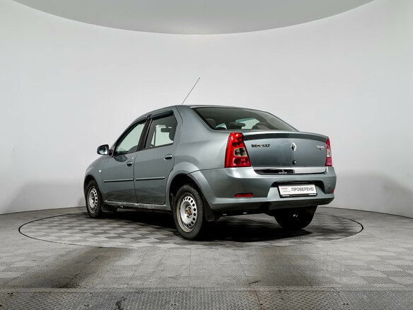 2011 Renault Logan I Рестайлинг, синий, 289000 рублей - вид 6