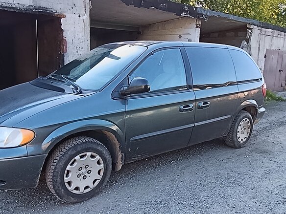 2003 Chrysler Voyager IV, серый, 300000 рублей - вид 11