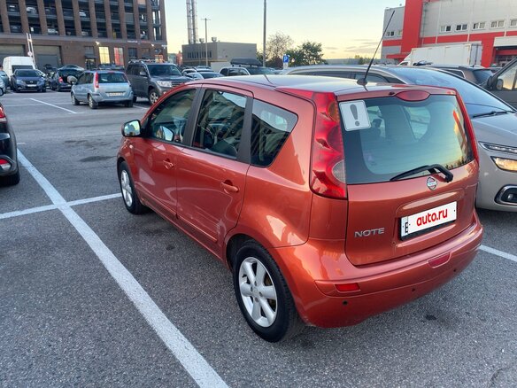 2008 Nissan Note I, оранжевый - вид 4