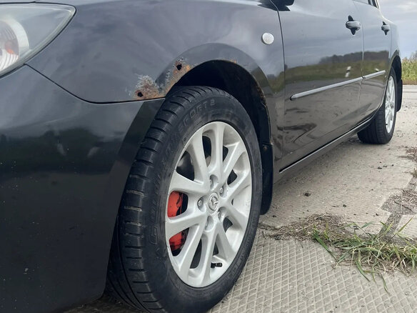 2008 Mazda 3 I (BK) Рестайлинг, чёрный, 400000 рублей - вид 14