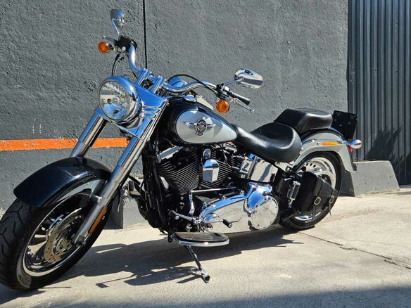 2012 Harley-Davidson Fat Boy, серый, 1580000 рублей - вид 8