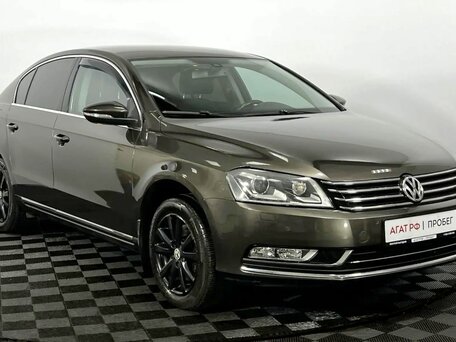 2011 Volkswagen Passat B7, коричневый, 1235000 рублей, вид 4