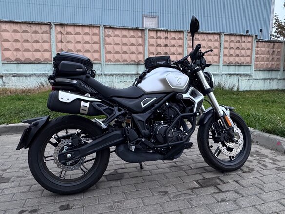 2024 Voge 350AC, серебристый