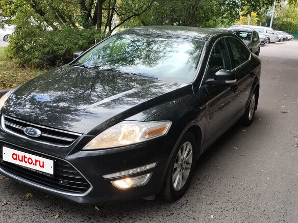 2013 Ford Mondeo IV Рестайлинг, чёрный