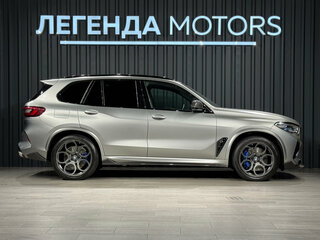 2021 BMW X5 M Competition III (F95), серый, 9790000 рублей, вид 3