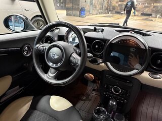 2013 Mini Hatch Cooper S II (R56) Рестайлинг, синий, 1300000 рублей, вид 4