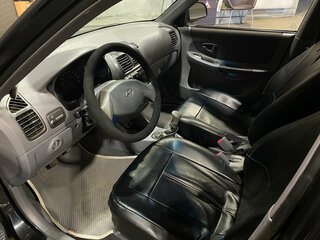 2011 Hyundai Accent ТагАЗ II, чёрный, 390000 рублей, вид 3