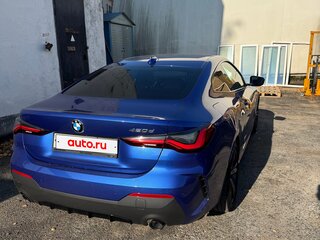 2020 BMW 4 серии 420d G22, G23, G26, синий, 3700000 рублей, вид 4