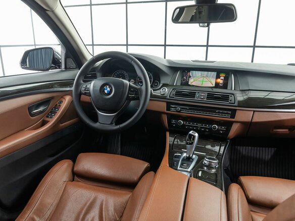 2016 BMW 5 серии 530d xDrive VI (F10/F11/F07) Рестайлинг, чёрный - вид 9