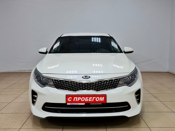 2016 Kia K5 II, белый - вид 1